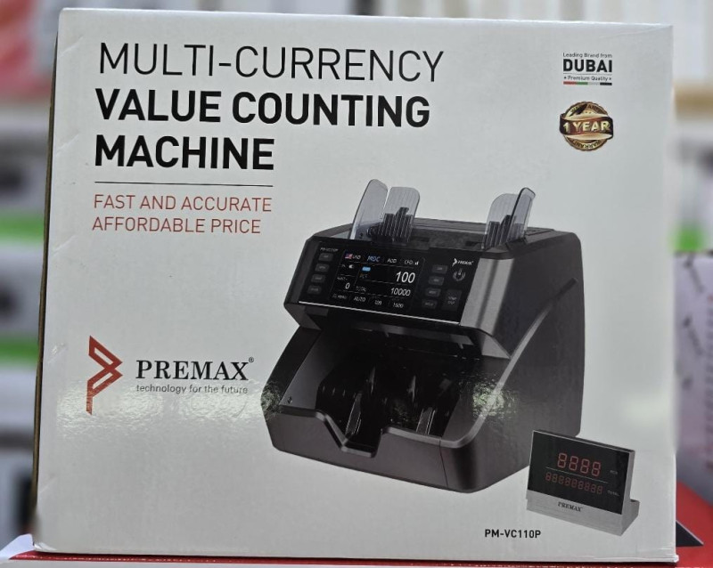 Money counter, multi-currency counting machine